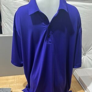 ADIDAS Men's Purple Golf Shirt